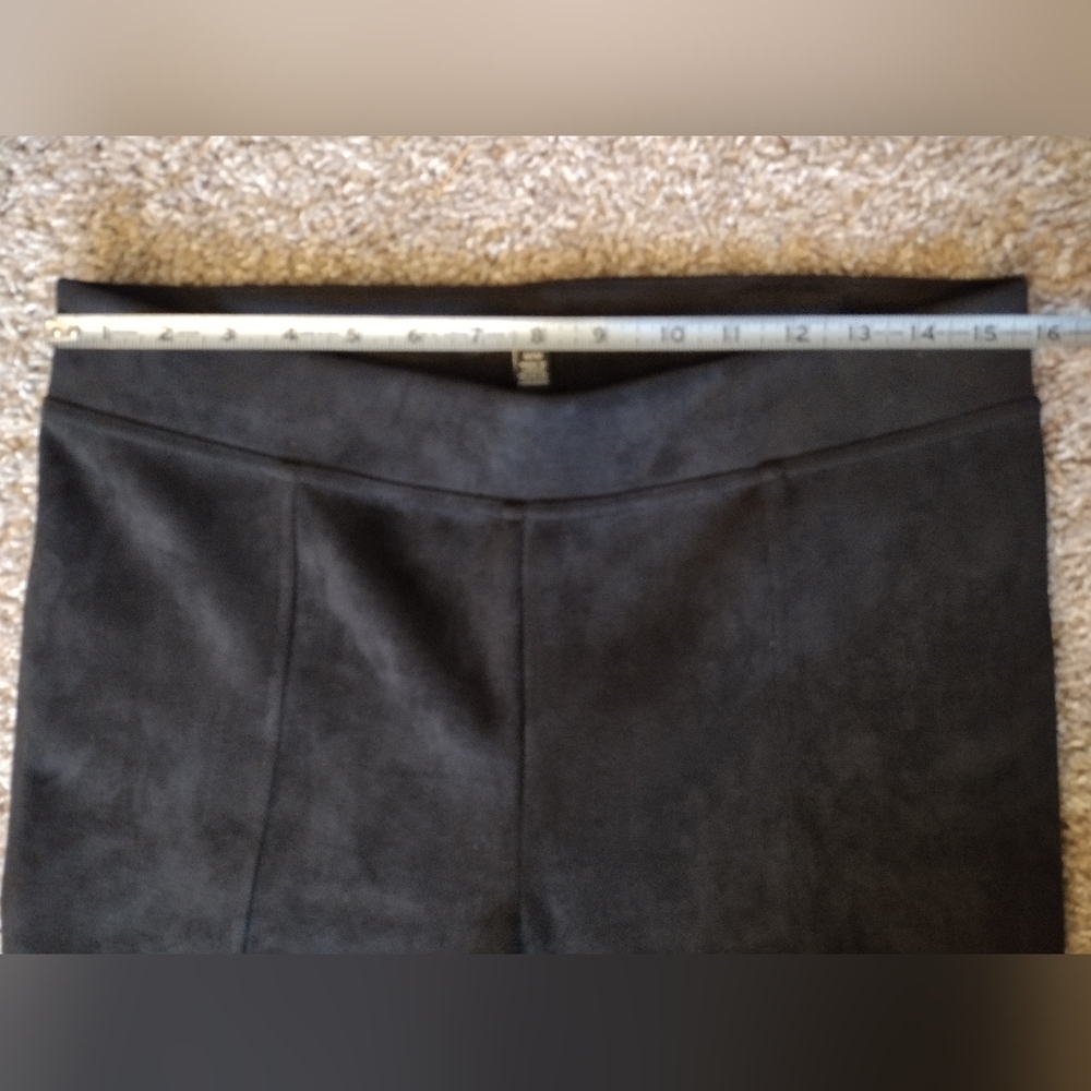 Andrew Marc Faux Suede Micro suede Pants Women's Medium - Picture 6 of 8